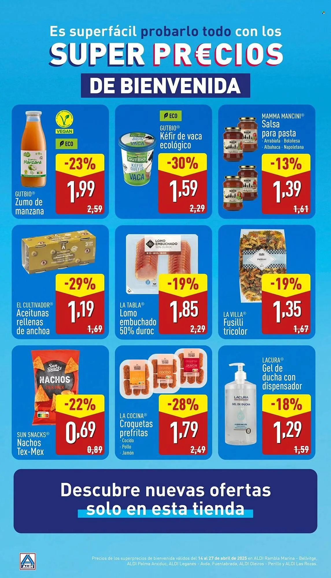 Catálogo de Folleto ALDI 14 de abril al 27 de abril 2025 - Página 1