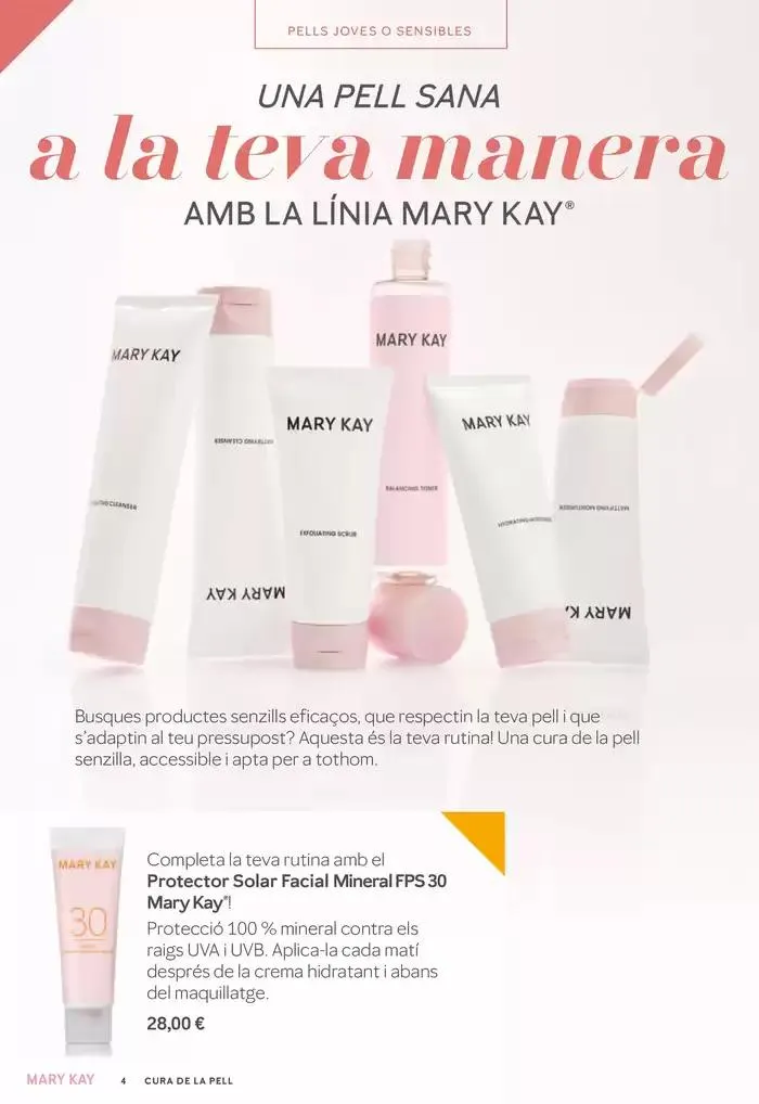 Catálogo de Folleto "Belleza Mary Kay" Catalán - Primavera 2025 16 de abril al 30 de abril 2025 - Página 4