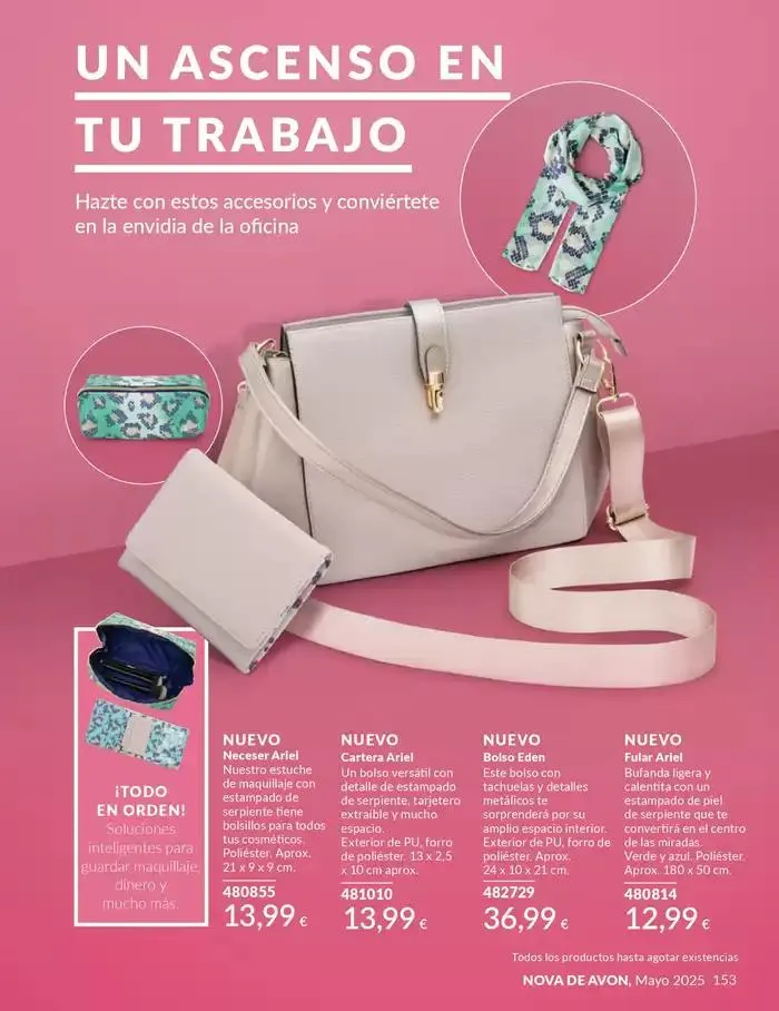 Catálogo de Catálogo AVON Mayo 2 de mayo al 31 de mayo 2025 - Página 153