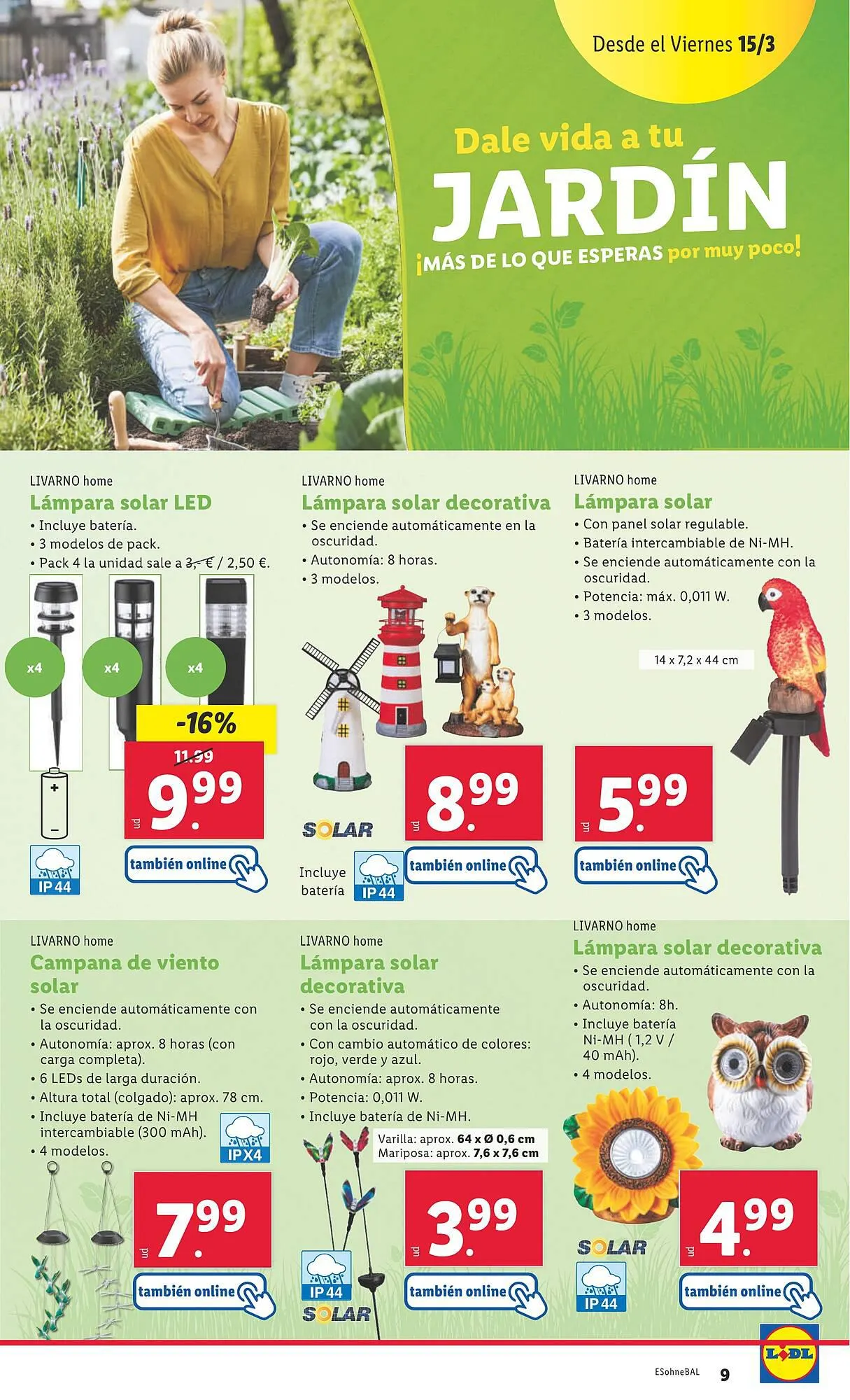 Catálogo de Folleto Lidl 11 de marzo al 17 de marzo 2024 - Página 9