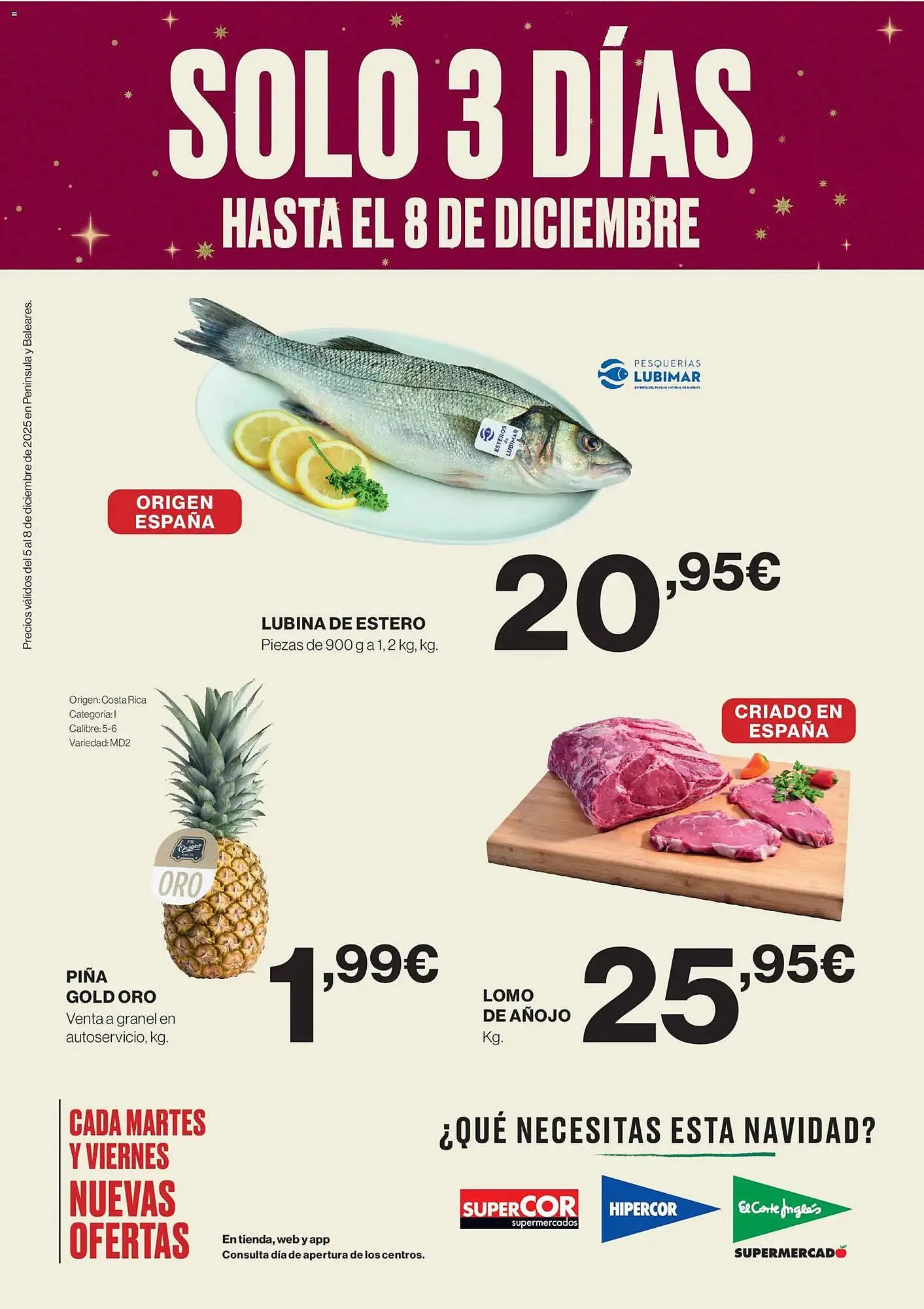 Catálogo de Catálogo El Corte Inglés 5 de diciembre al 8 de diciembre 2025 - Página 1