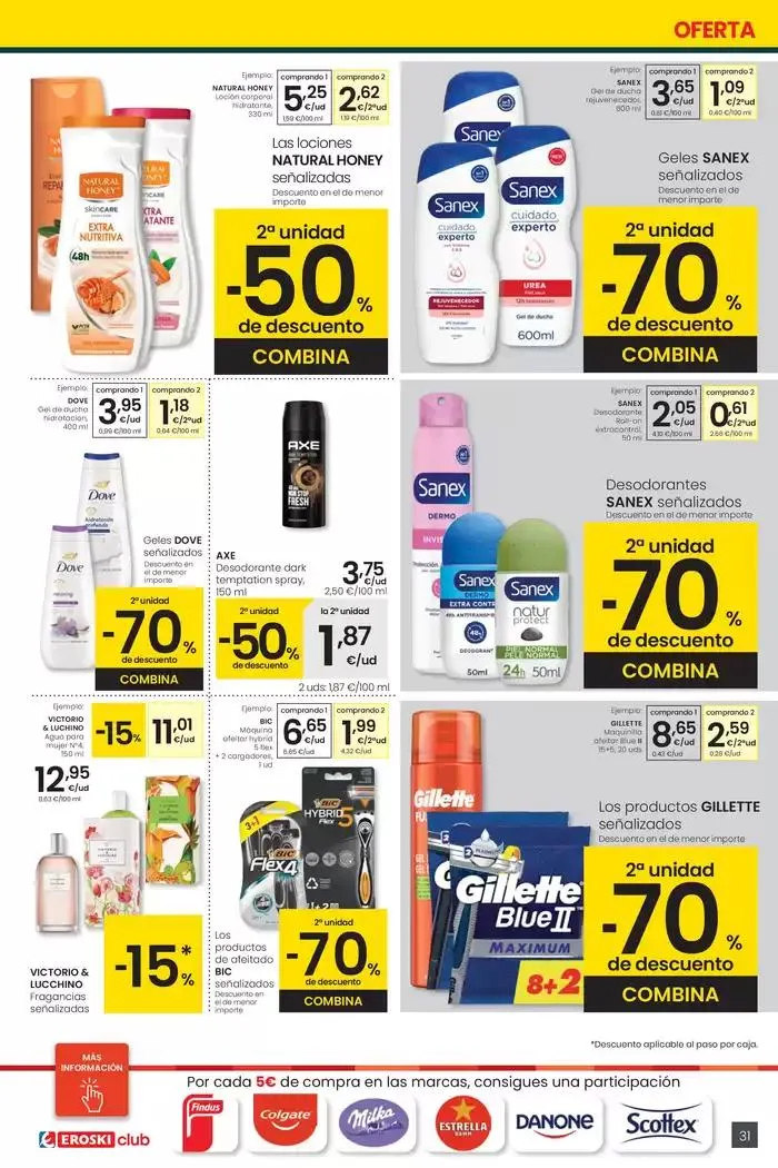Catálogo de Precio más bajo EROSKI CENTER 27 de marzo al 8 de abril 2025 - Página 31