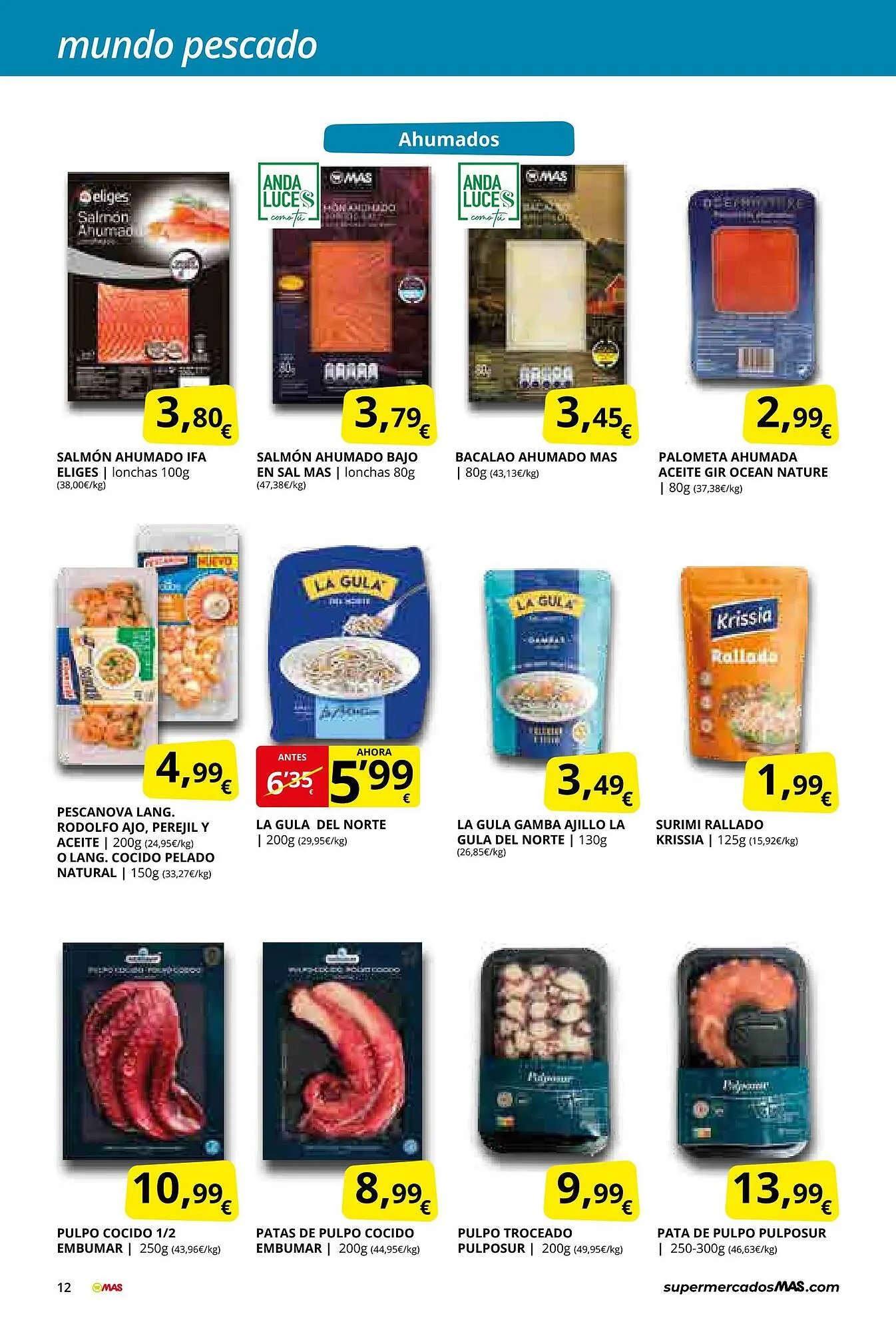 Catálogo de Folleto Supermercados MAS 27 de junio al 31 de julio 2025 - Página 12