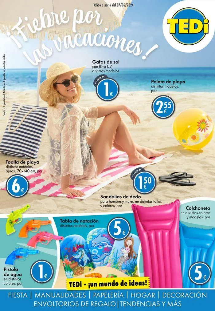Catálogo de ¡Saborea a tope el verano! 7 de junio al 15 de junio 2024 - Página 1