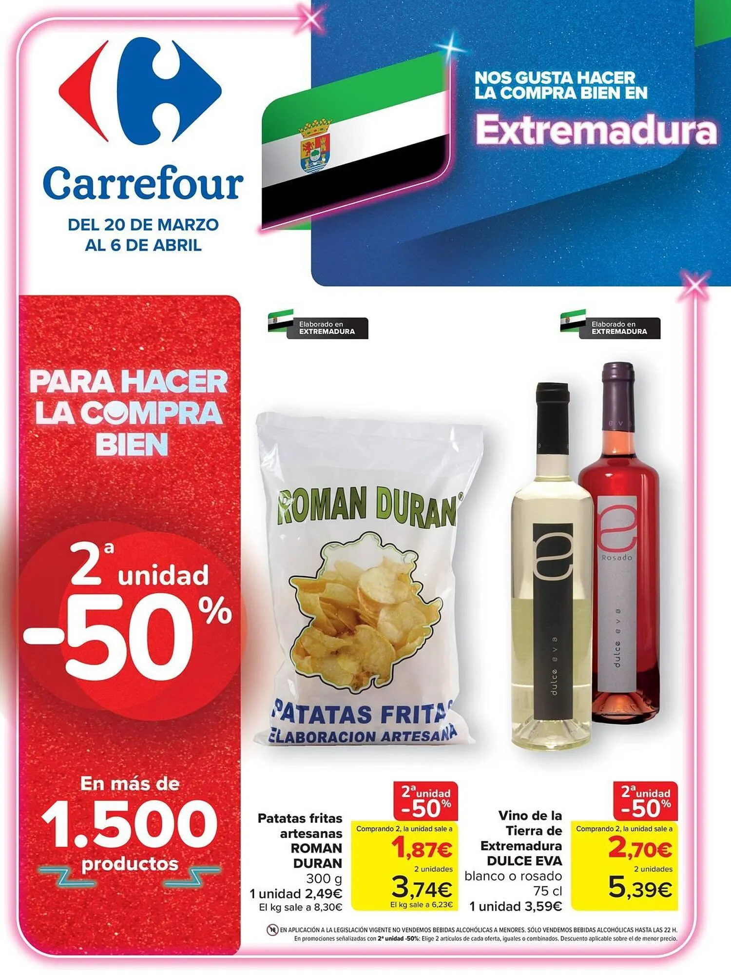 Catálogo de Folleto Carrefour 25 de marzo al 6 de abril 2026 - Página 1