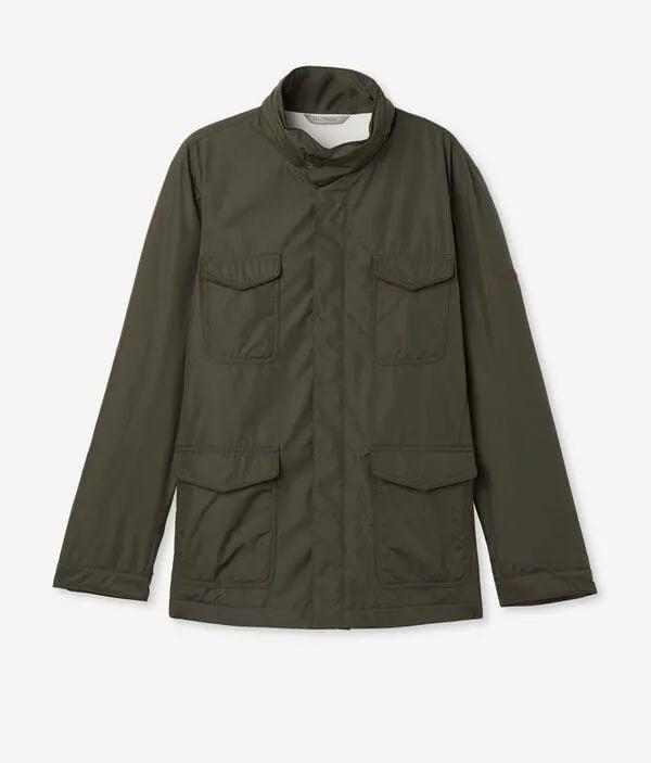 Sahariana técnica de cashmere