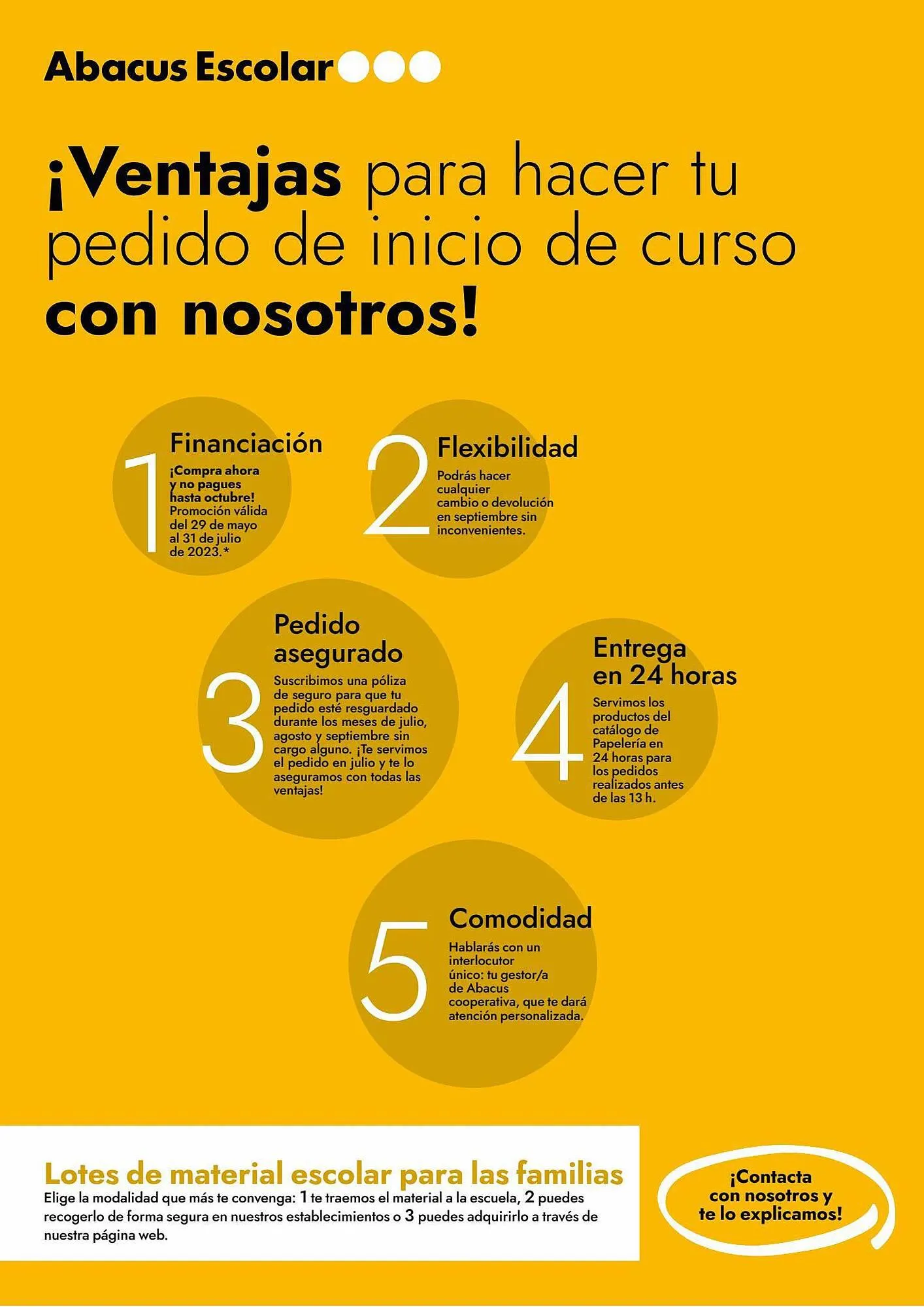 Catálogo de Folleto Abacus 29 de mayo al 31 de julio 2023 - Página 2