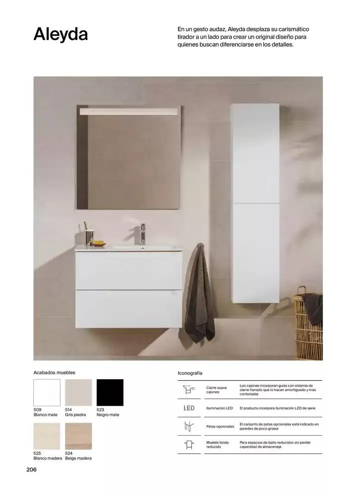 Catálogo de Colecciones de Baño, Muebles y Accesorios 9 de enero al 31 de diciembre 2025 - Página 208