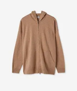 Sudadera de cashmere ultrasoft con capucha