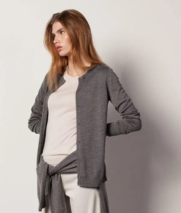 Rebeca de cashmere ultrafine