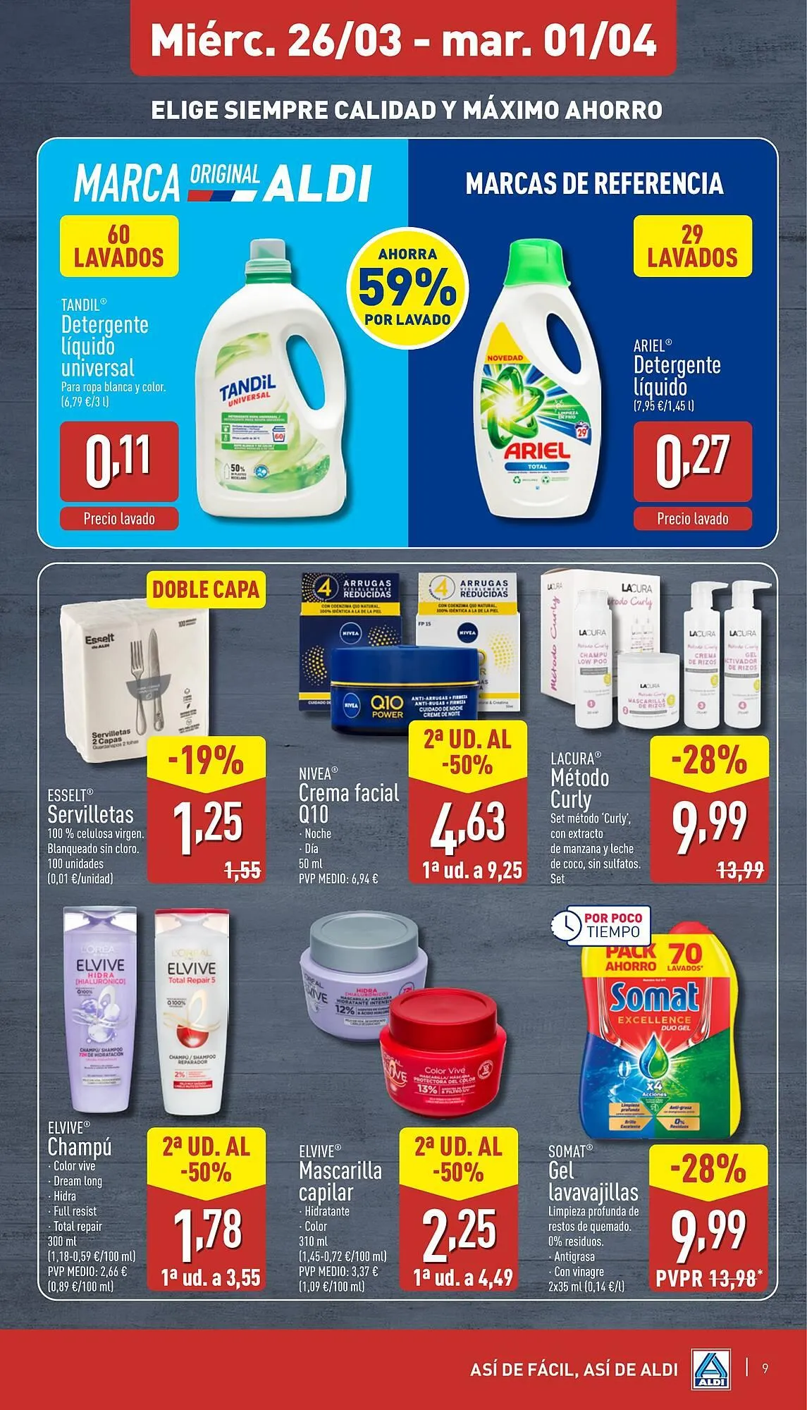 Catálogo de Folleto ALDI 26 de marzo al 1 de abril 2025 - Página 9