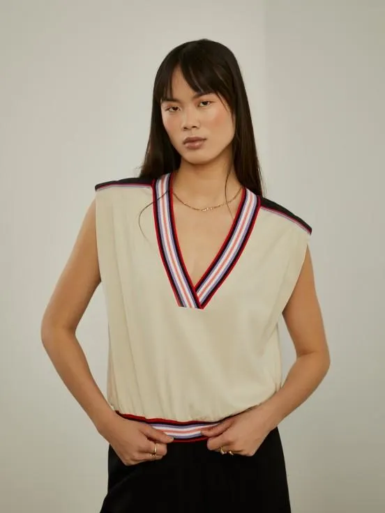 Top de colores sin mangas