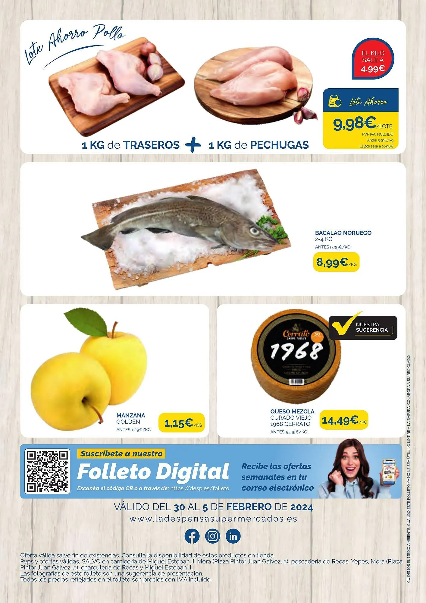 Catálogo de Folleto Supermercados La Despensa 30 de enero al 5 de febrero 2024 - Página 8