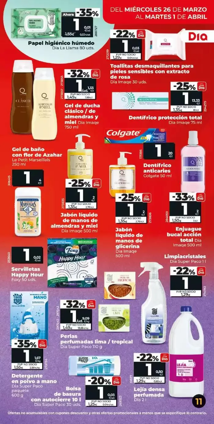 Catálogo de Tu nuevo Dia del 26/03 al 01/04  26 de marzo al 1 de abril 2025 - Página 11
