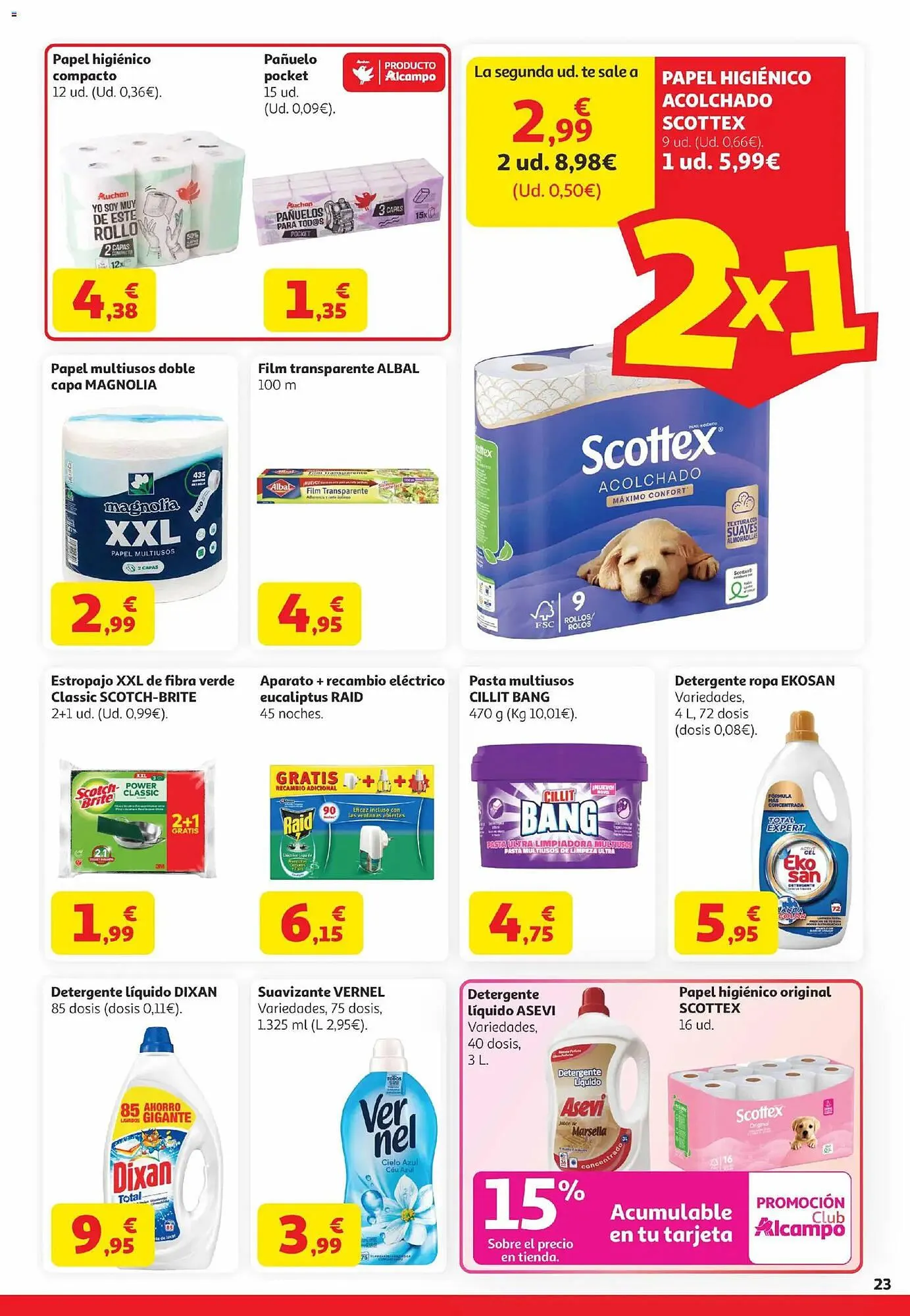 Catálogo de Folleto Alcampo 21 de abril al 4 de mayo 2026 - Página 23