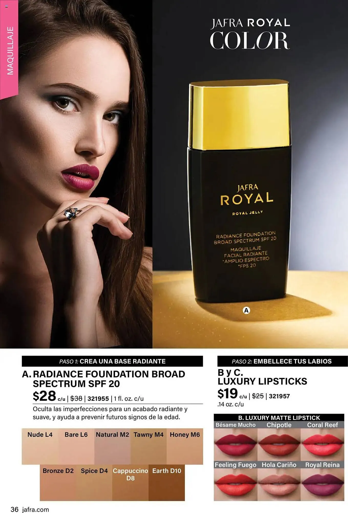 Catálogo de Folleto JAFRA 1 de mayo al 31 de mayo 2025 - Página 36