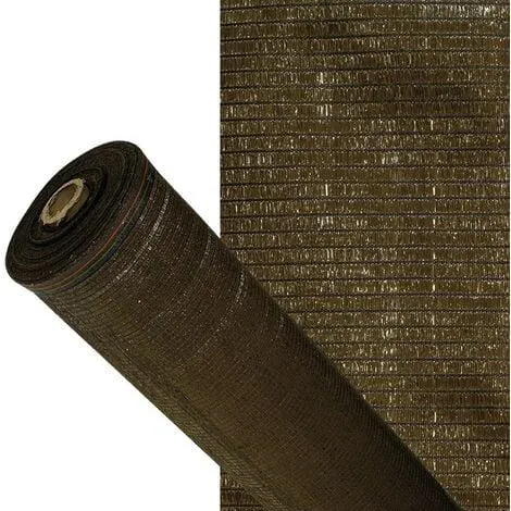 Malla sombreo 90% marrón