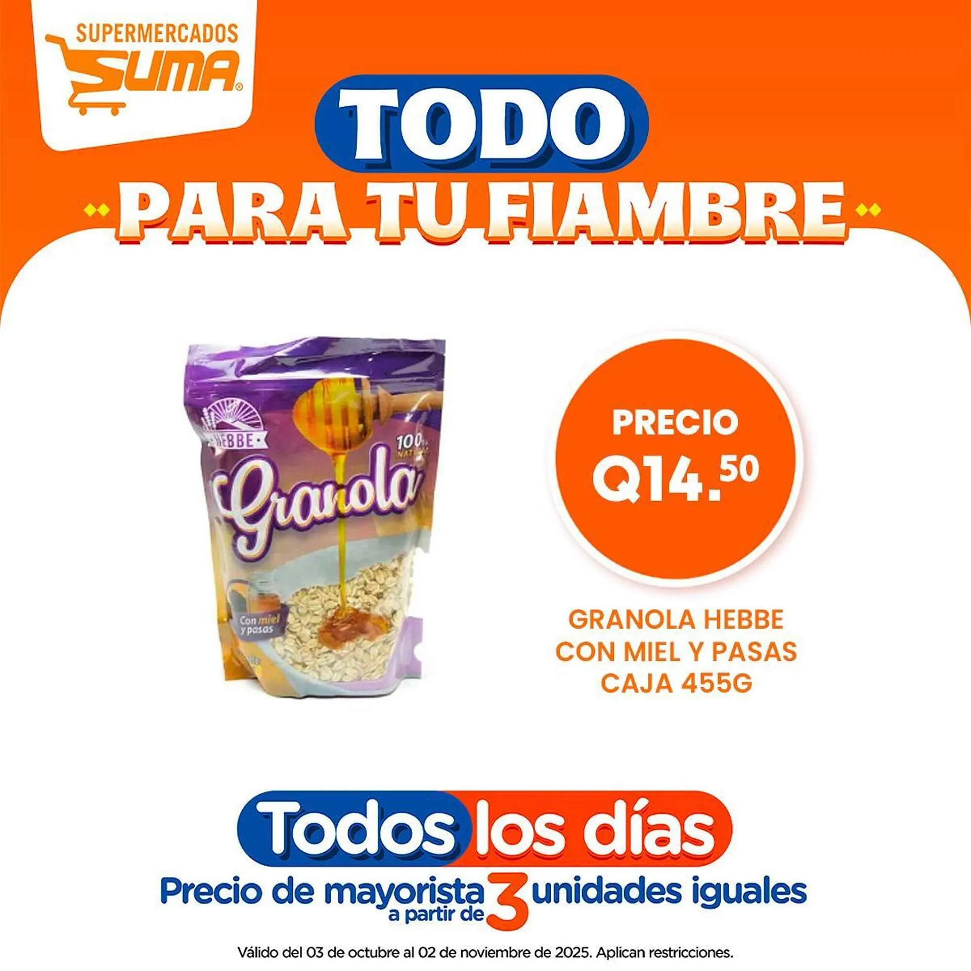 Catálogo de Folleto Suma Supermercados 3 de octubre al 2 de noviembre 2025 - Página 2