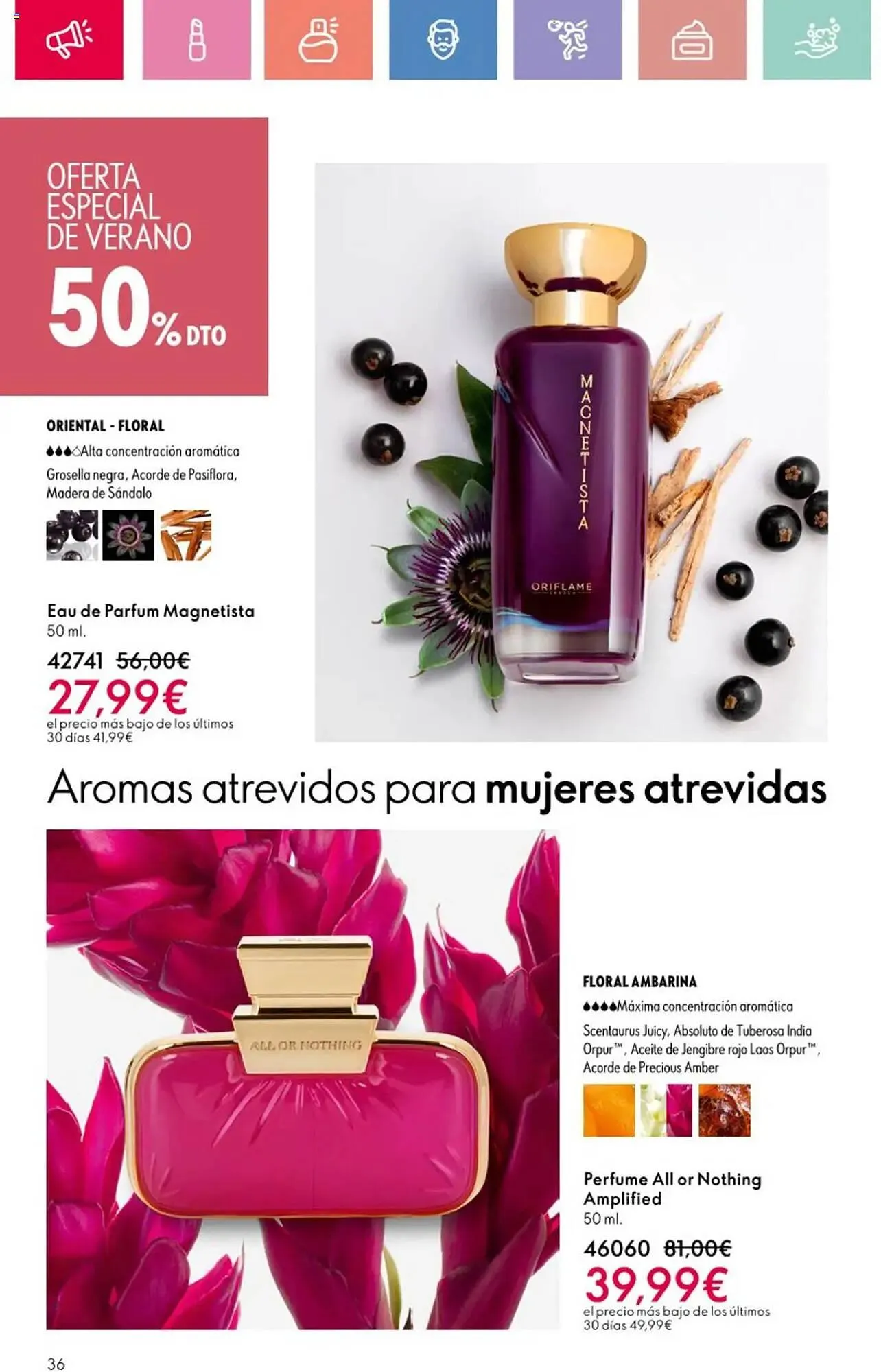 Catálogo de Folleto Oriflame 22 de junio al 12 de julio 2025 - Página 36