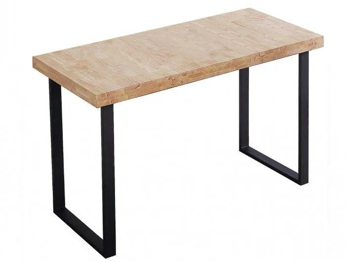 Mesa estudio color roble nordish-negro