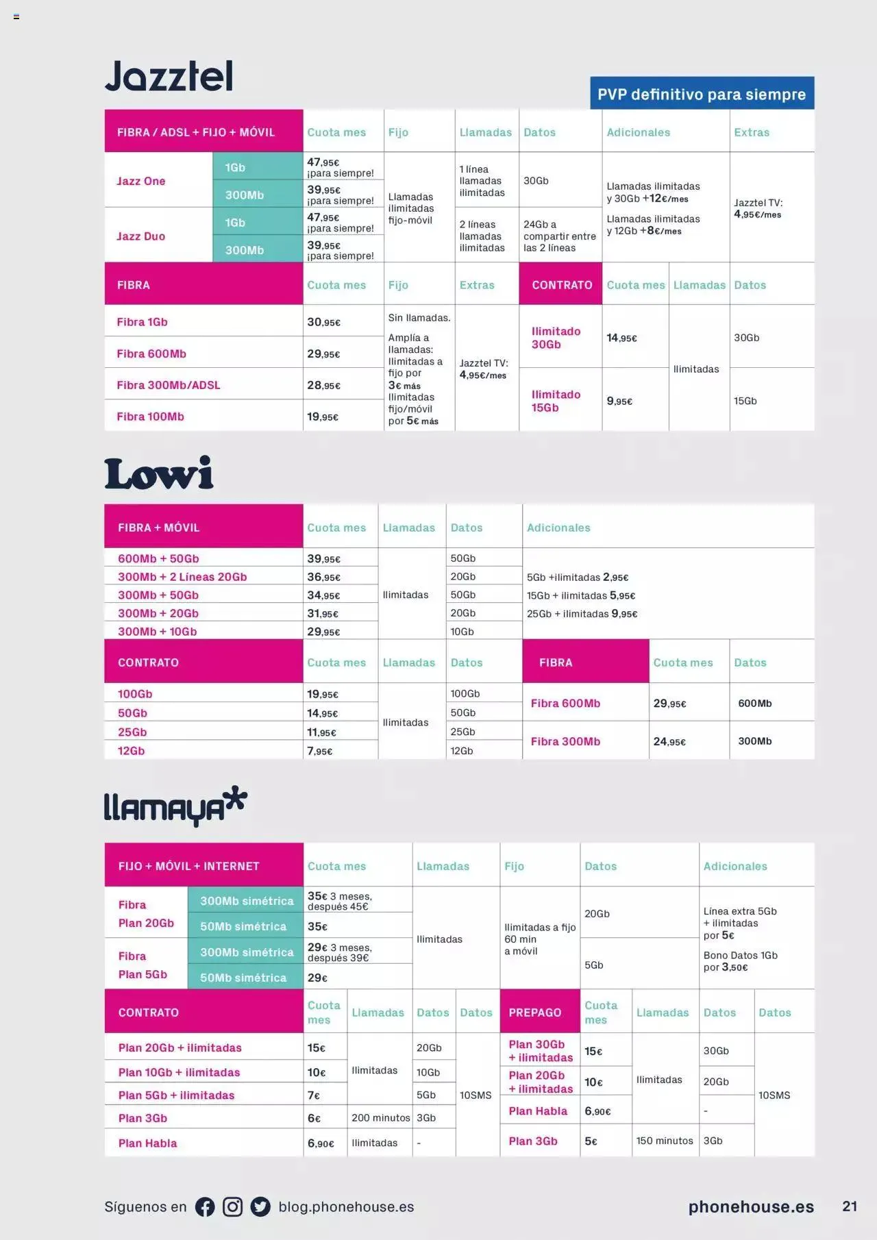 Catálogo de The Phone House - Folleto 7 de noviembre al 31 de diciembre 2023 - Página 21