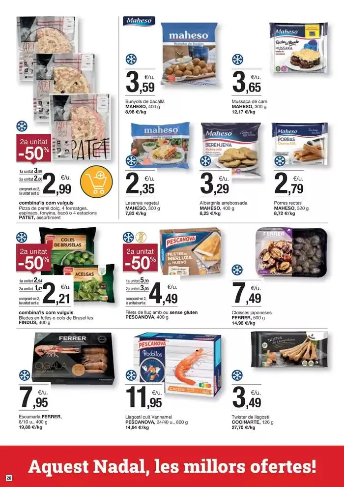 Catálogo de Ofertes vàlides del 19 de novembre al 2 de desembre de 2024 19 de noviembre al 2 de diciembre 2024 - Página 20