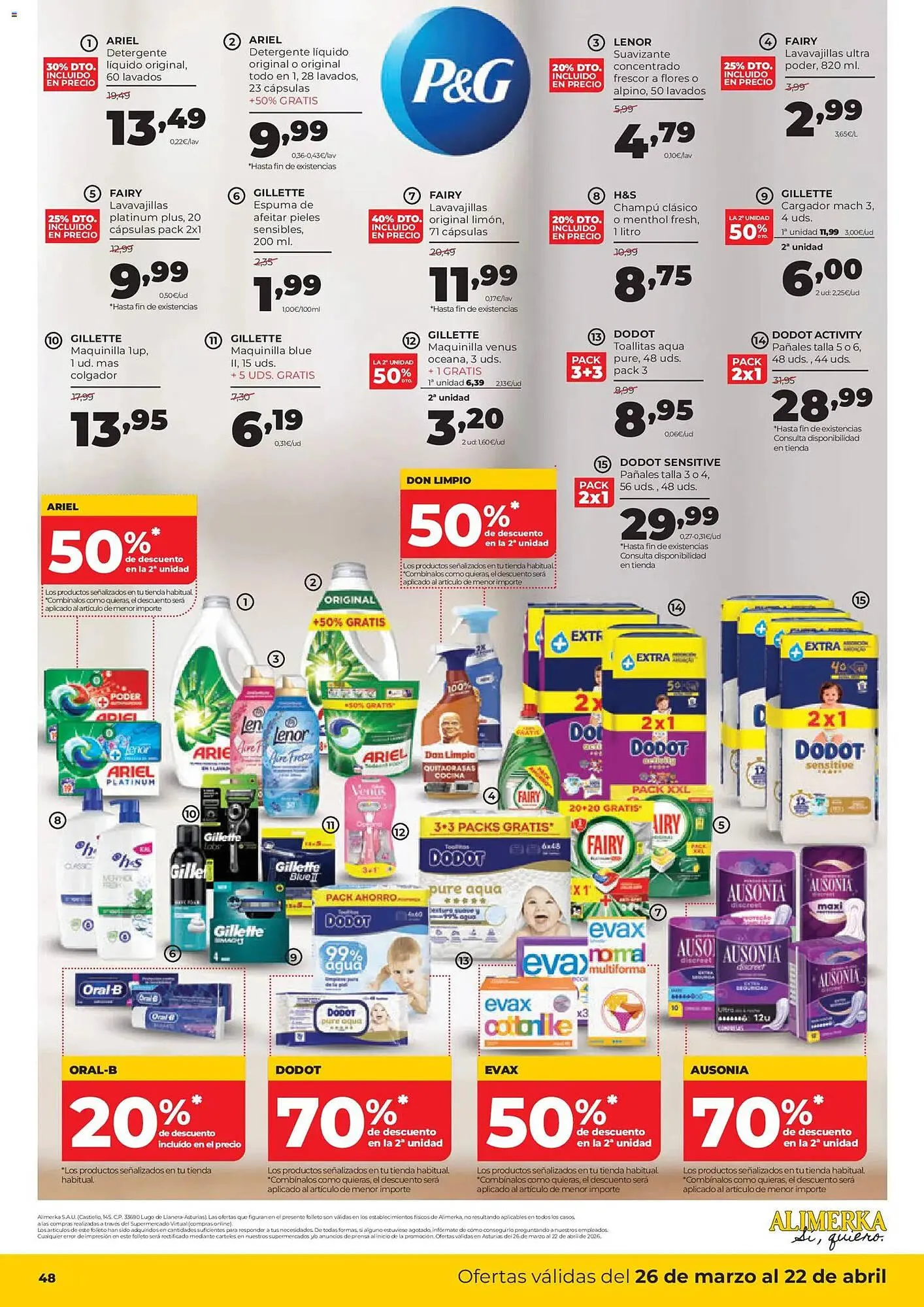 Catálogo de Folleto Alimerka 26 de marzo al 22 de abril 2026 - Página 49