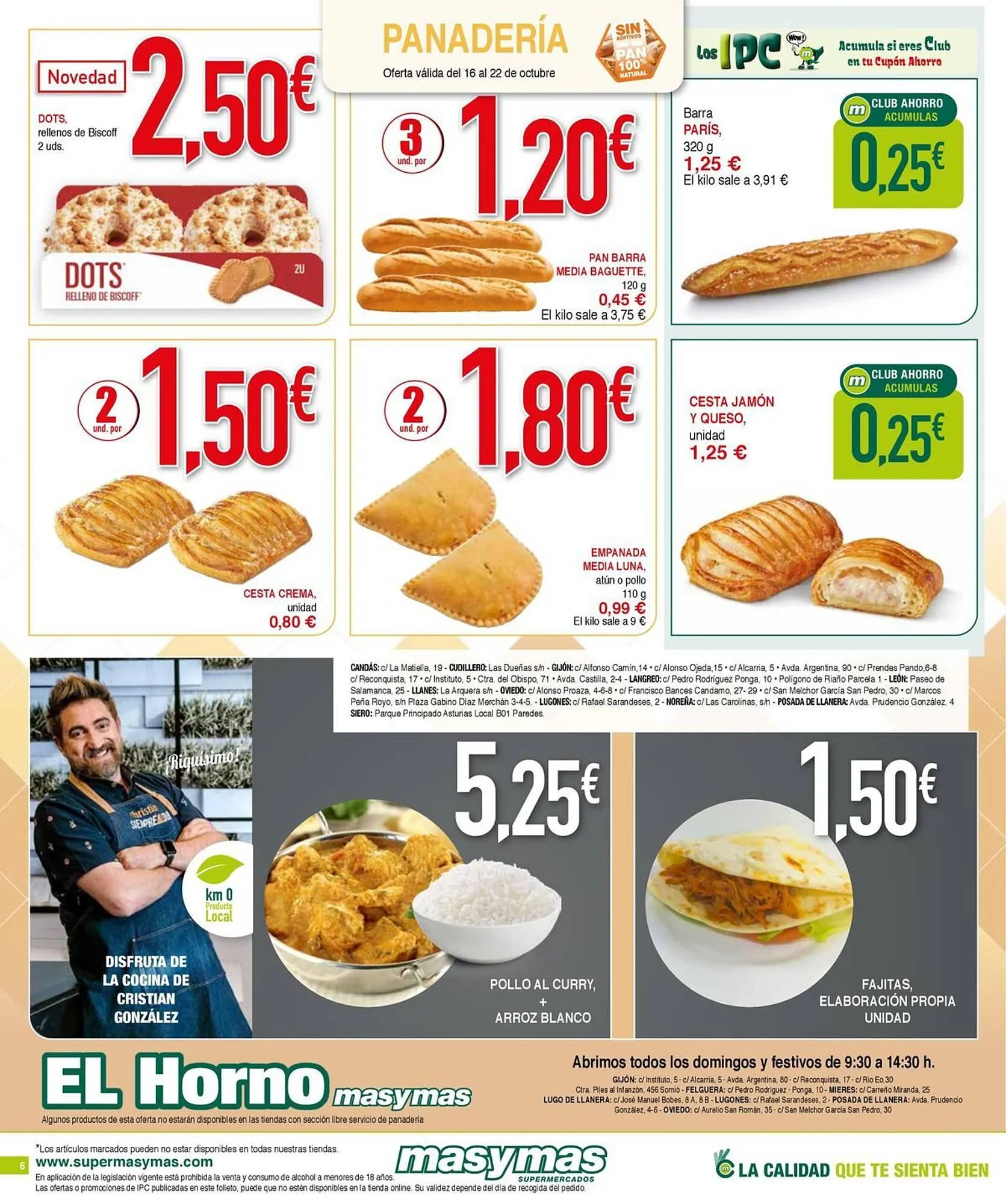 Catálogo de Folleto Masymas 16 de octubre al 22 de octubre 2025 - Página 6