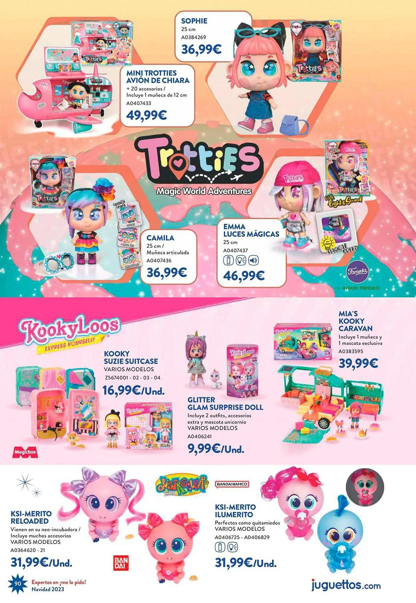 Catálogo de Folleto Juguettos 6 de noviembre al 24 de diciembre 2023 - Página 90