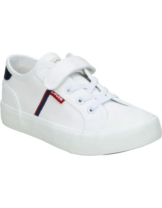 Zapatillas blancas de niño LEVIS KIDS Mission 2.0