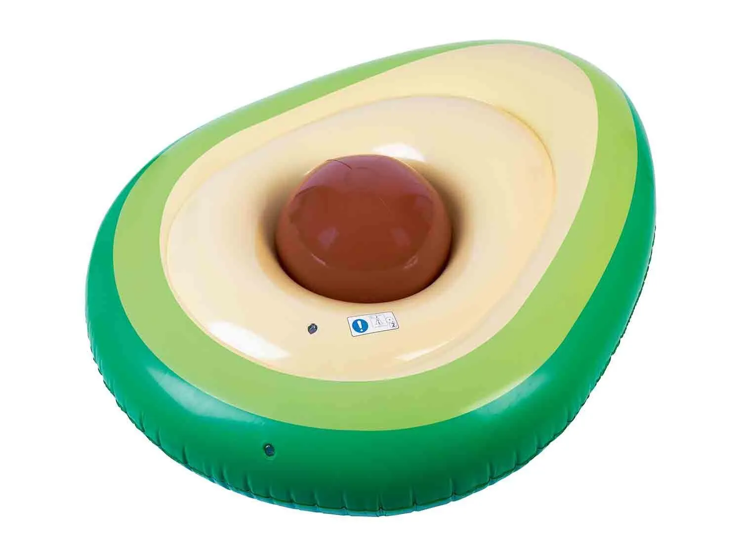 Colchoneta hinchable con forma de alimentos