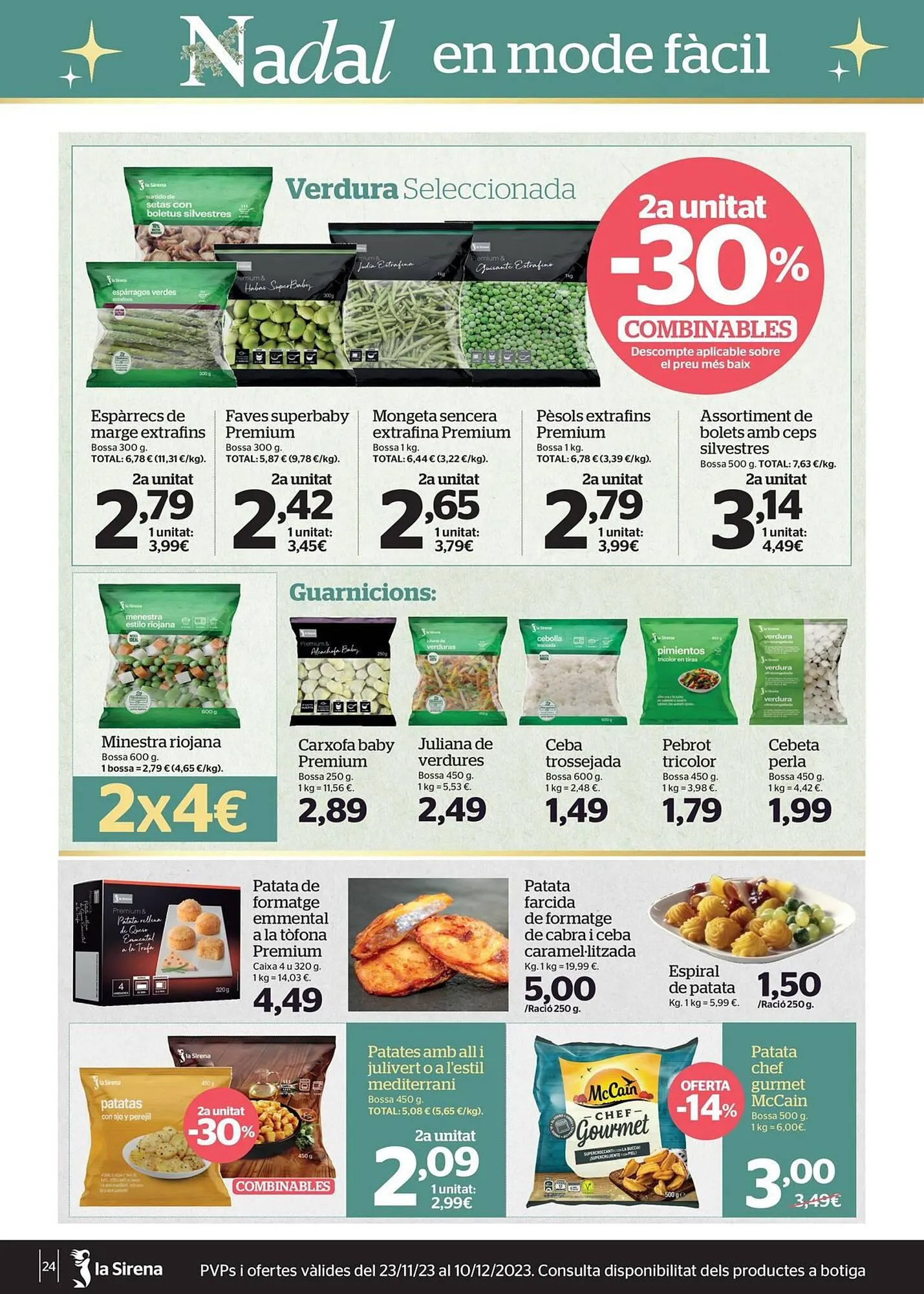 Catálogo de Folleto La Sirena 23 de noviembre al 10 de diciembre 2023 - Página 24