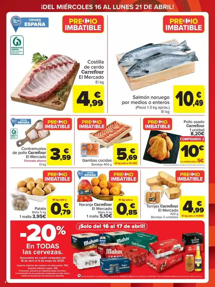 Catálogo de PRECIO IMBATIBLE 16 de abril al 21 de abril 2025 - Página 2