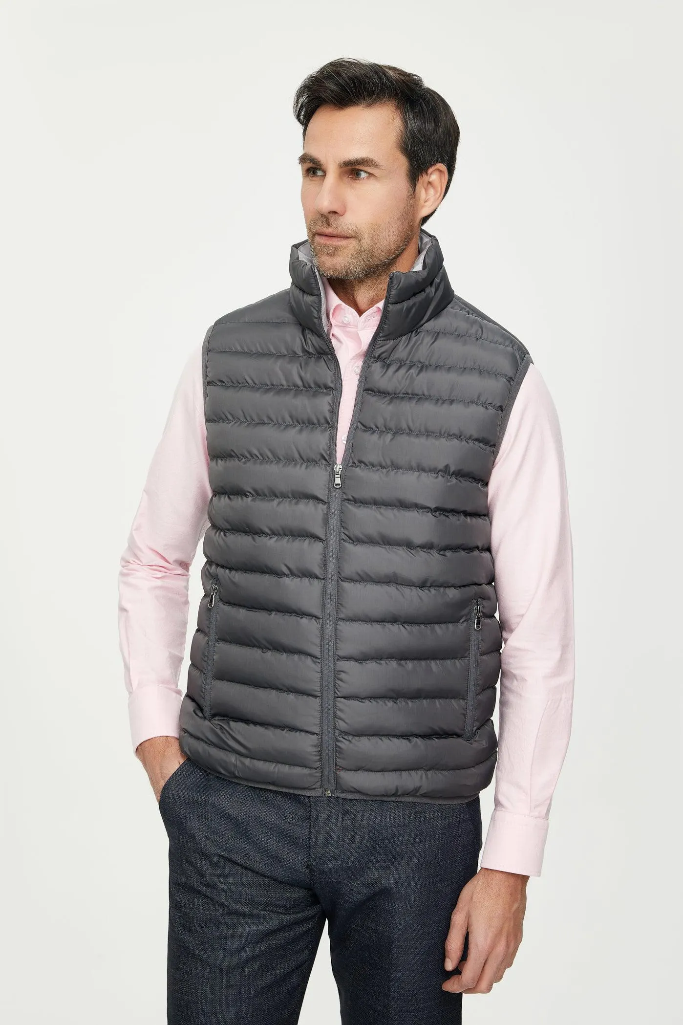 Polyviscose Man Suit Green Plain