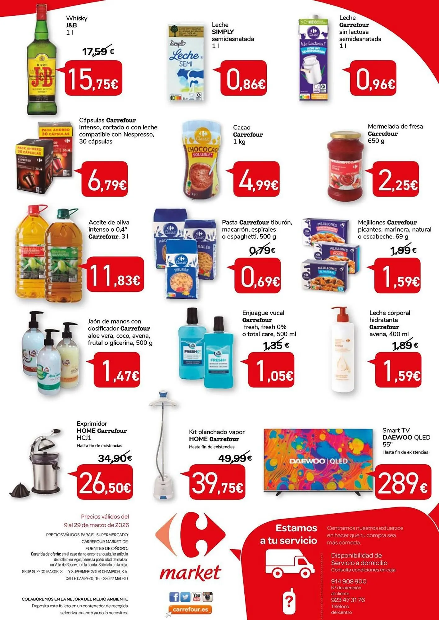 Catálogo de Folleto Carrefour Market 9 de marzo al 29 de marzo 2026 - Página 2