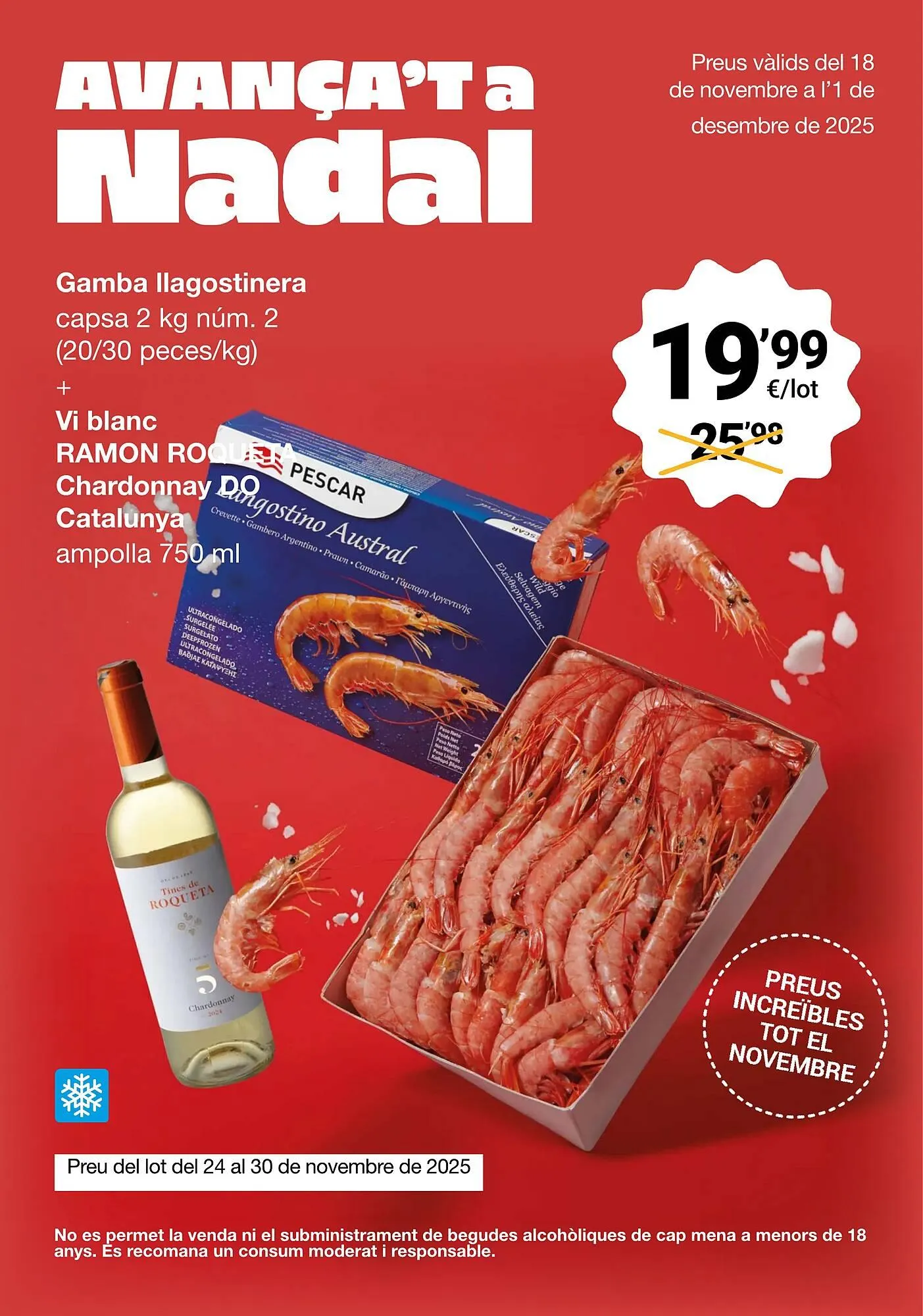 Catálogo de Folleto BonpreuEsclat 18 de noviembre al 1 de diciembre 2025 - Página 1