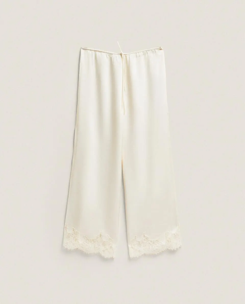 PANTALÓN SATÉN BLONDA