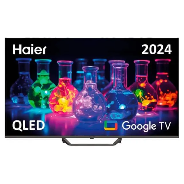 TV QLED 140cm (55") Haier H55S80EUX S80E Series, UHD 4K, Smart Google TV, HDR10