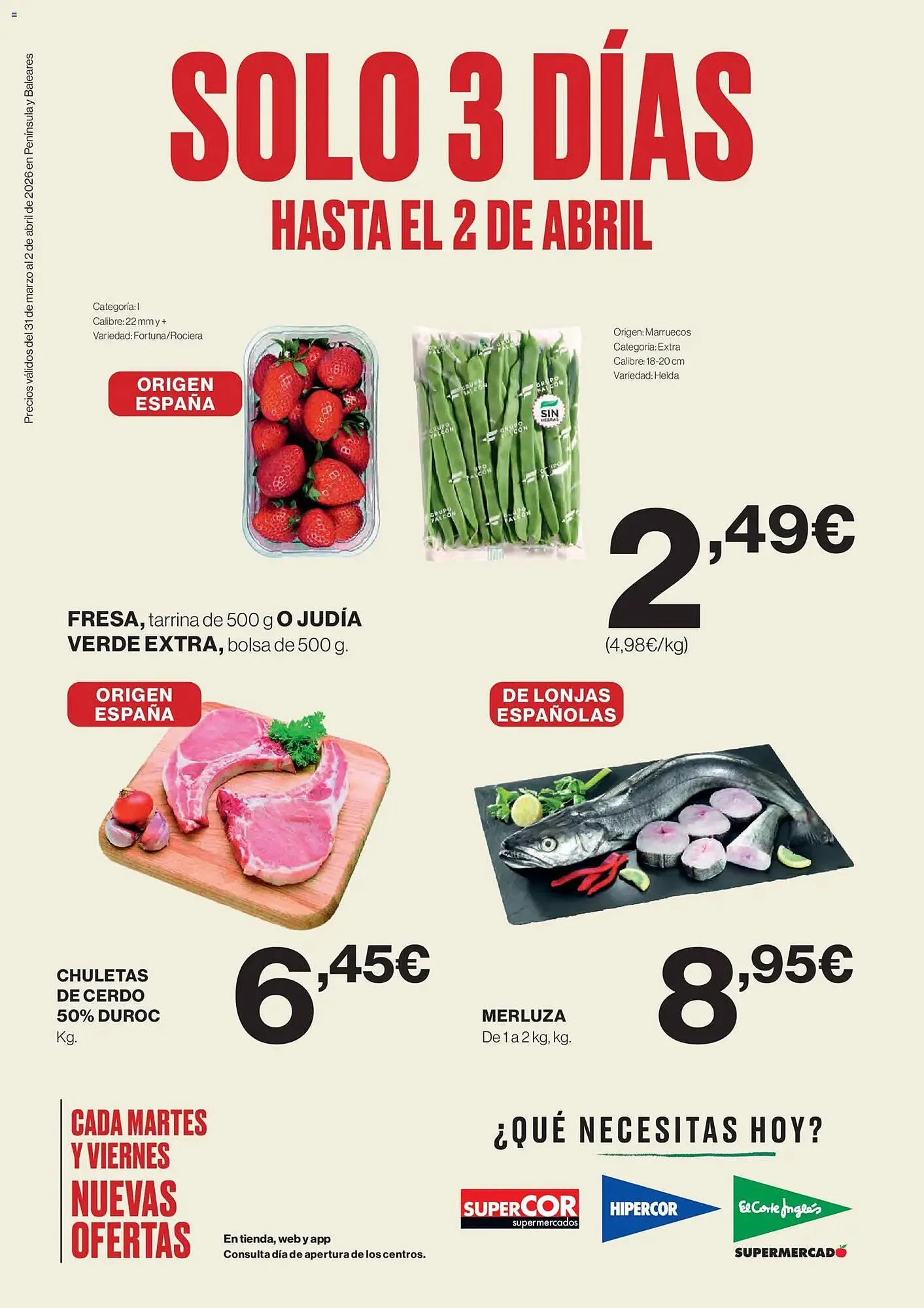 Catálogo de Catálogo El Corte Inglés 31 de marzo al 2 de abril 2026 - Página 1