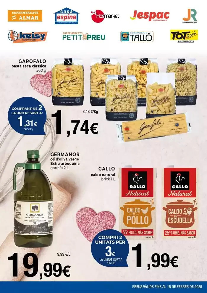 Preus válids fins al 15 de febrer de 2025 - 1