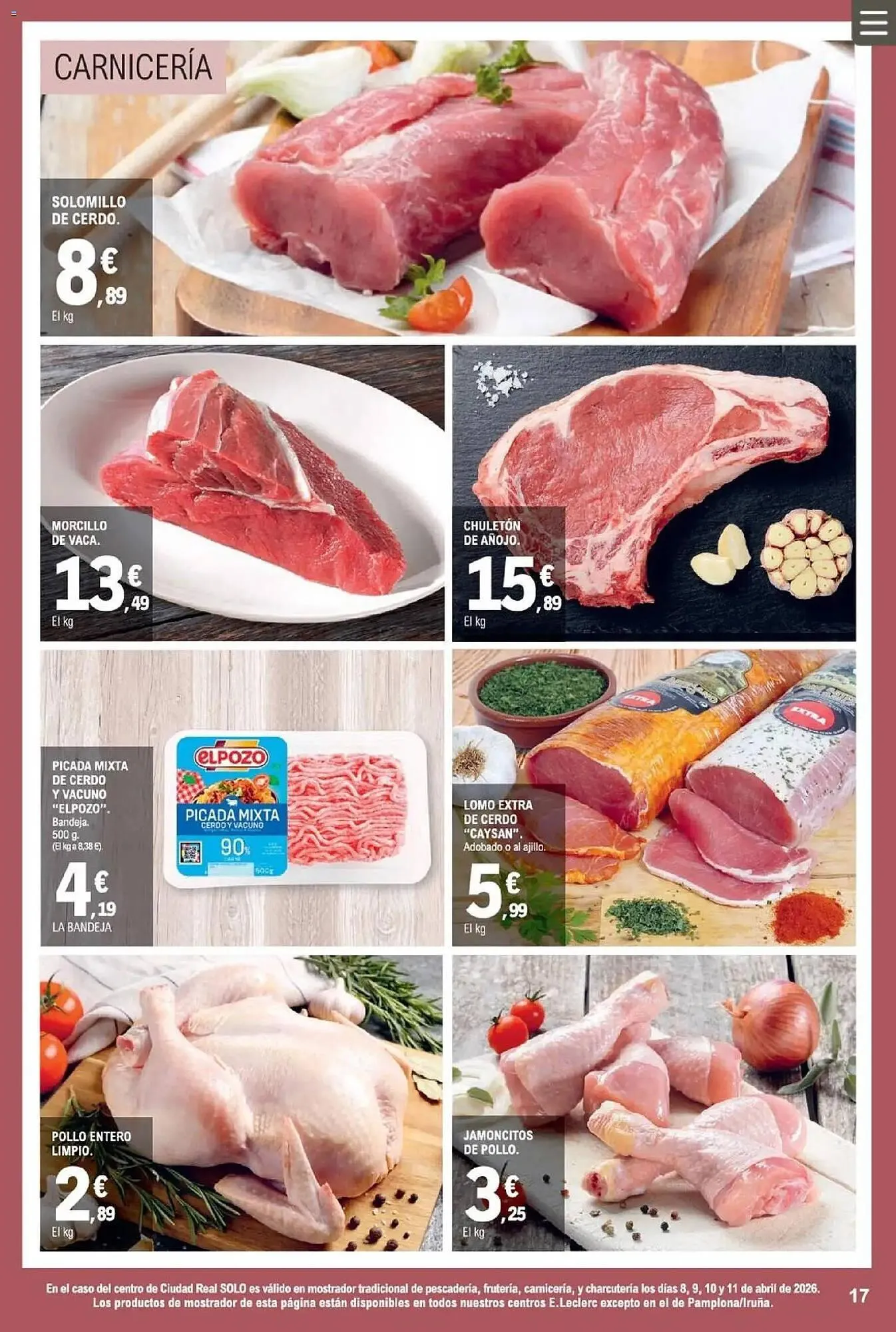 Catálogo de Catálogo E.Leclerc 8 de abril al 19 de abril 2026 - Página 17