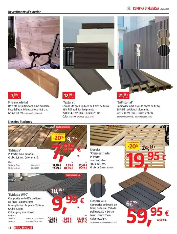 Catálogo de Bricolatge, reformes, decoració i jardí 8 de mayo al 28 de mayo 2025 - Página 12