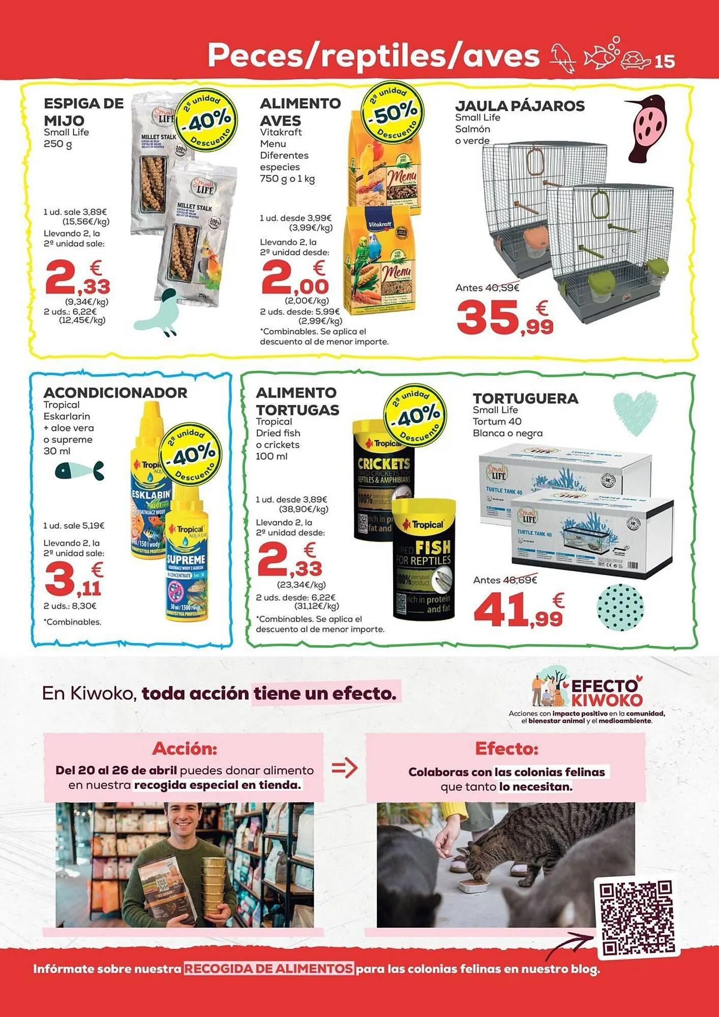 Catálogo de Folleto Kiwoko 26 de marzo al 28 de abril 2026 - Página 15