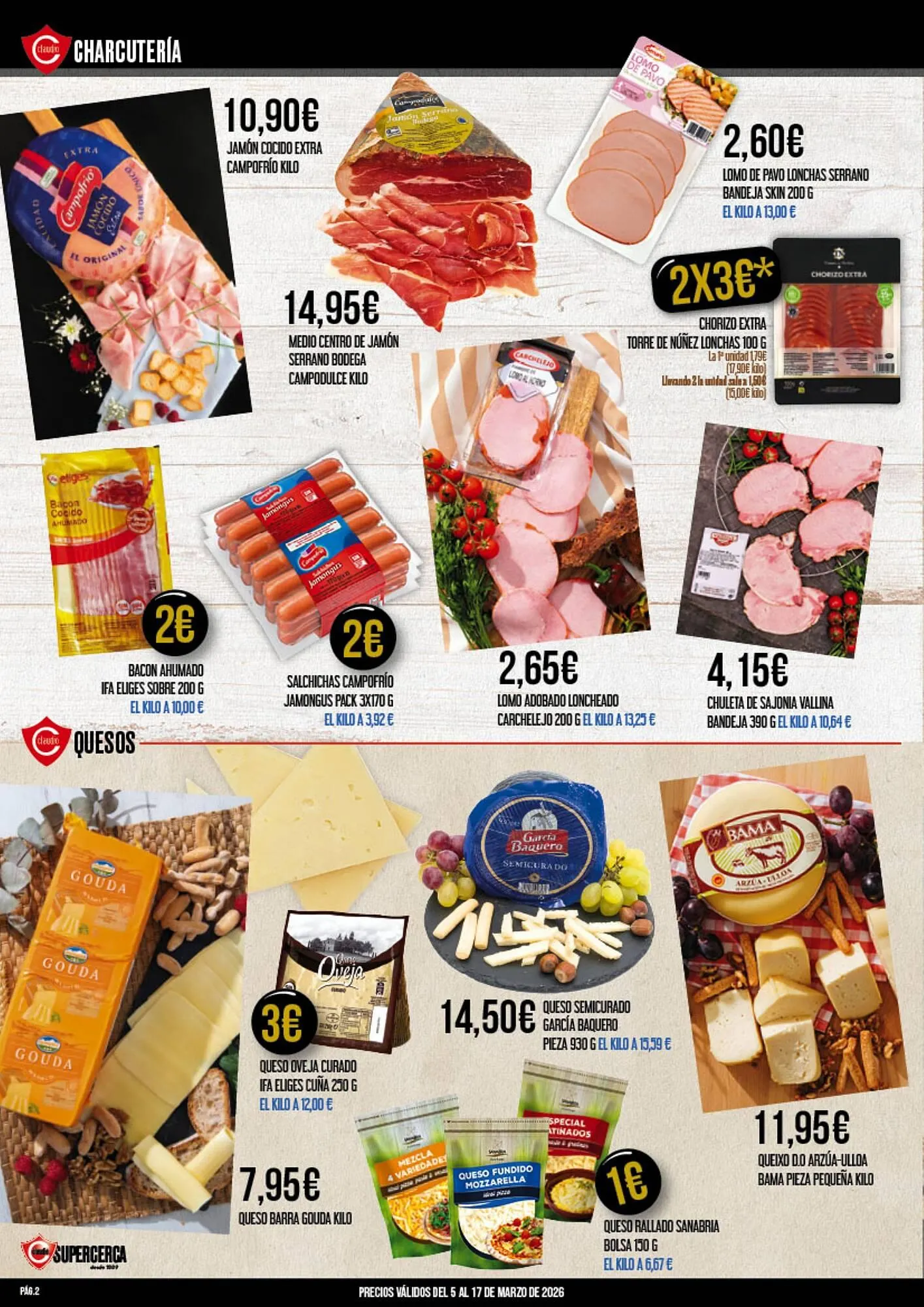 Catálogo de Folleto Claudio 5 de marzo al 17 de marzo 2026 - Página 2