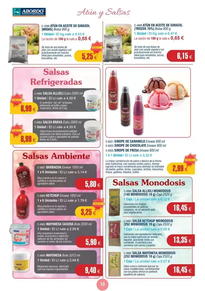 Catálogo de Productos Refrigerados y Ambiente 22 de abril al 18 de mayo 2025 - Página 10