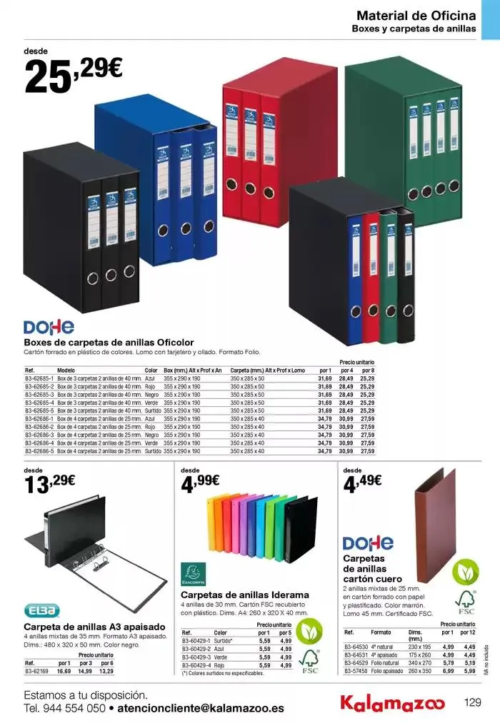 Catálogo de Staples Kalamazoo Catálogo General 9 de enero al 30 de septiembre 2025 - Página 129