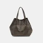 Bolso shopper de mujer con tachuelas