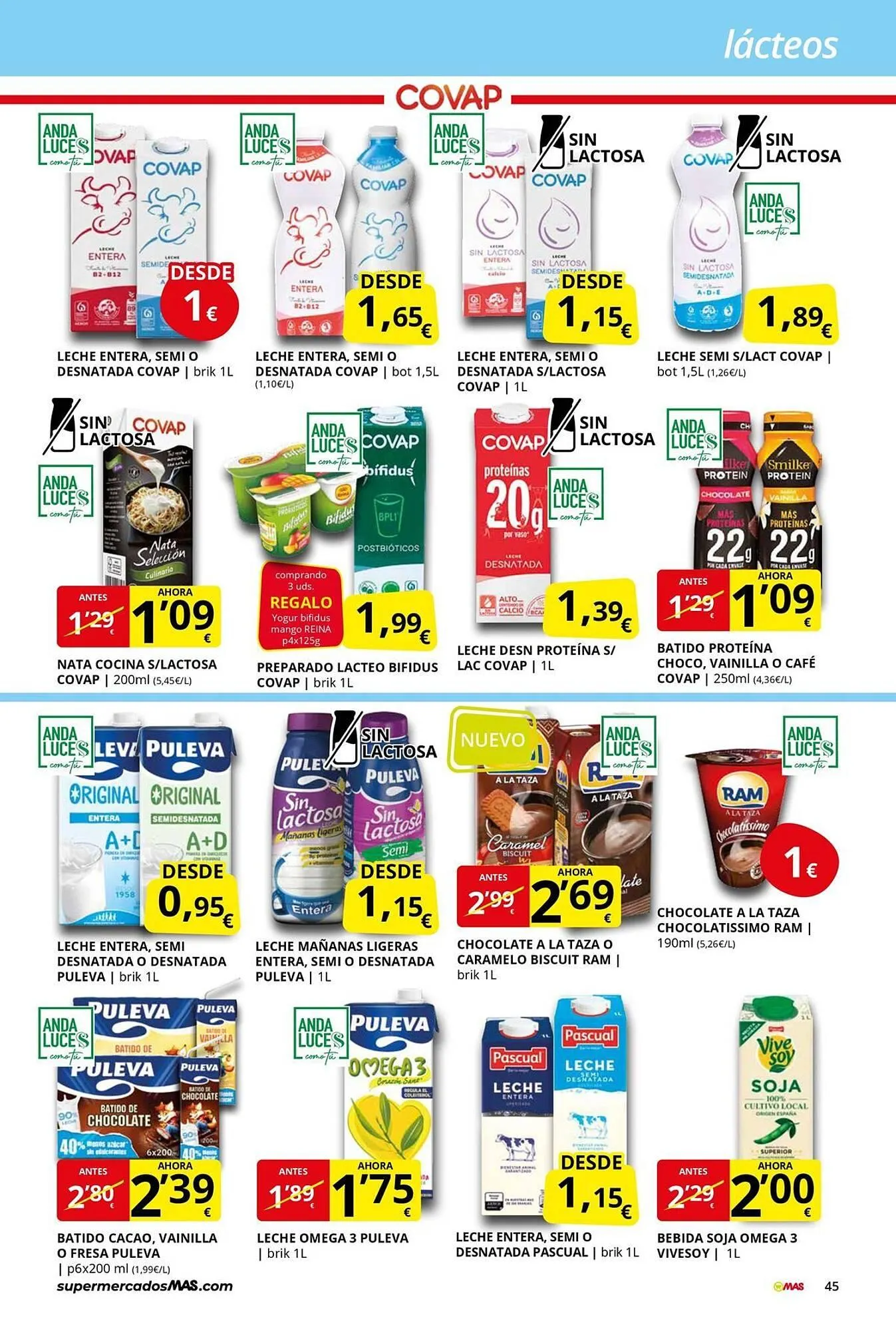 Catálogo de Folleto Supermercados MAS 31 de octubre al 30 de noviembre 2025 - Página 45