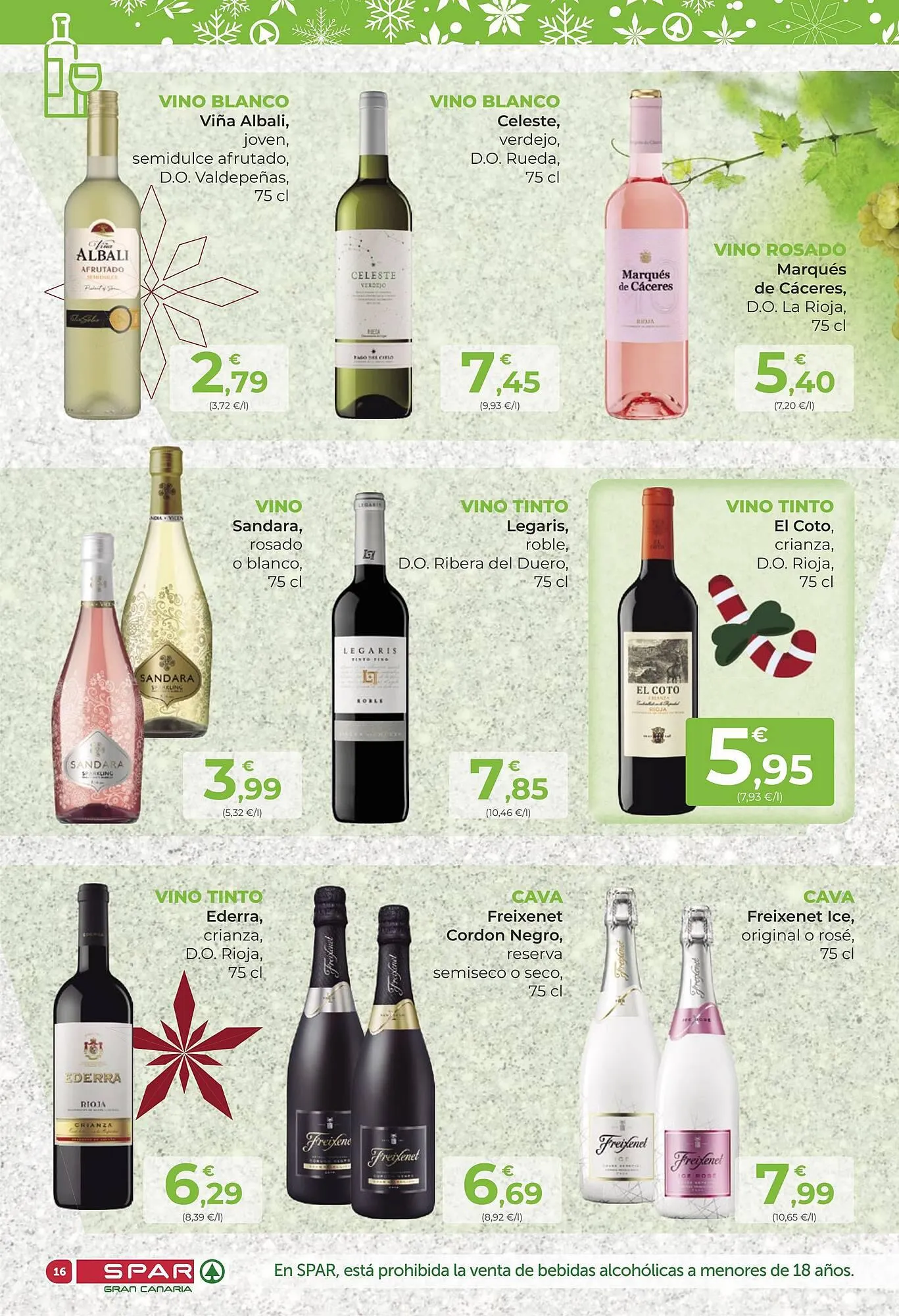 Catálogo de Folleto SPAR Gran Canaria 28 de noviembre al 14 de diciembre 2023 - Página 16