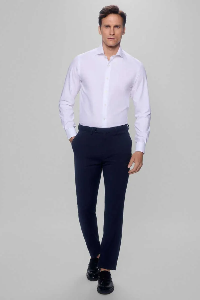 camisa vestir gemelos estructura lisa non iron + antimanchas